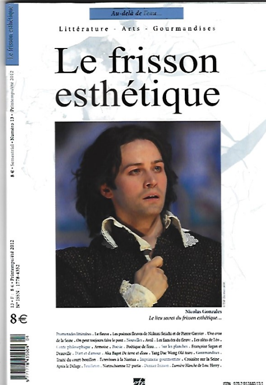 couverture du livre "le frisson esthétique"